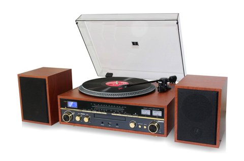The Commander, Compelete home stereo with full size turntable