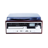 3-Speed Turntable with CD Cassette SD Card USB player ODC28SPK-WD