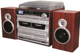 Complete Home Stereo system with 3 Speed Retro Classic Turntable ODCR2110