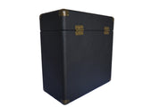 Retro Record Classic Leather Carrying Case for Albums IEP40 BK